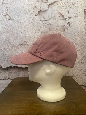 Under Armour Mauve Ponytail/Messy Bun Ball Cap